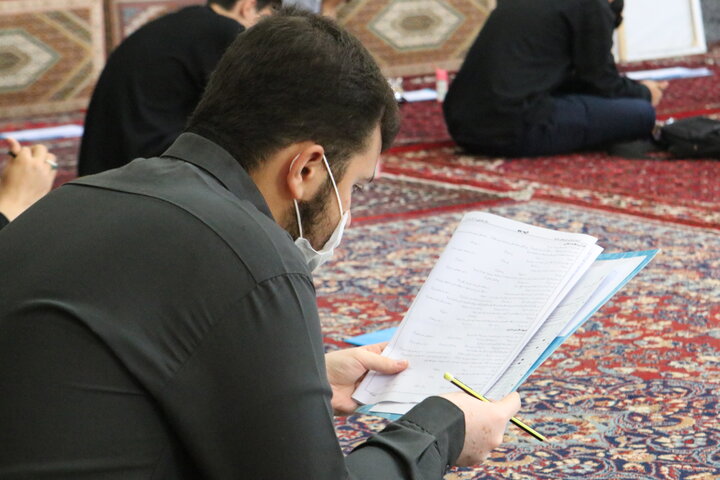 تصاویر/ آزمون ورودی ۱۴۰۵-۱۴۰۶ حوزه علمیه همدان