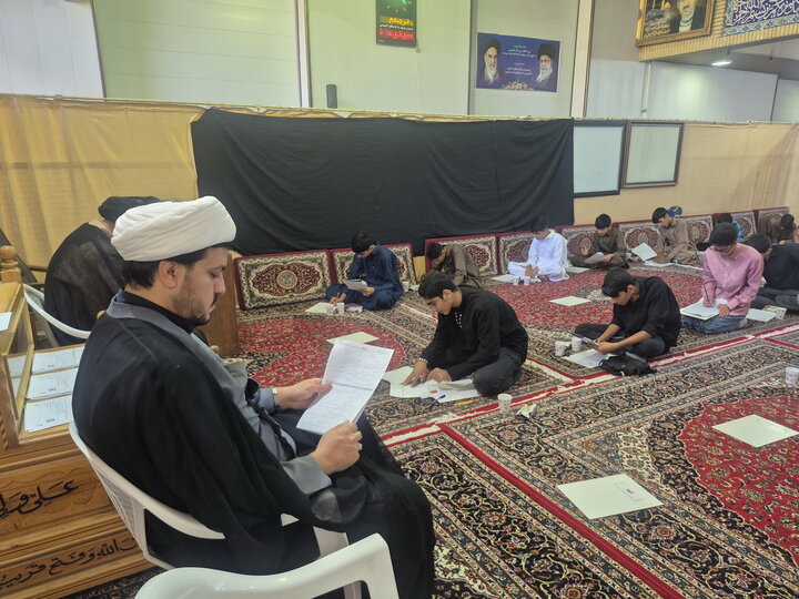 تصاویر/ آزمون ورودی مدارس علمیه منطقه کاشان