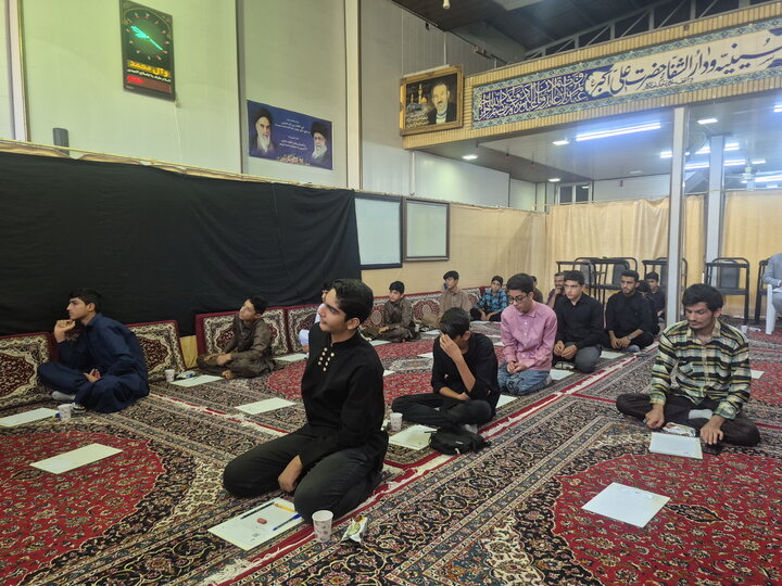 تصاویر/ آزمون ورودی مدارس علمیه منطقه کاشان