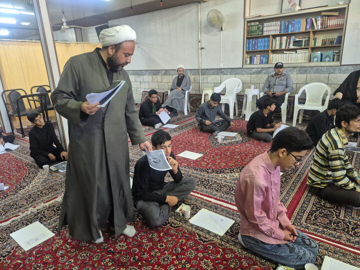 تصاویر/ آزمون ورودی مدارس علمیه منطقه کاشان