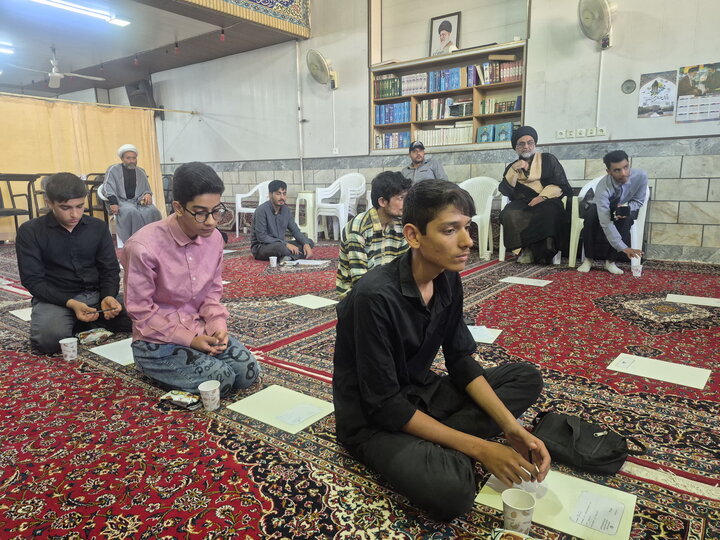 تصاویر/ آزمون ورودی مدارس علمیه منطقه کاشان