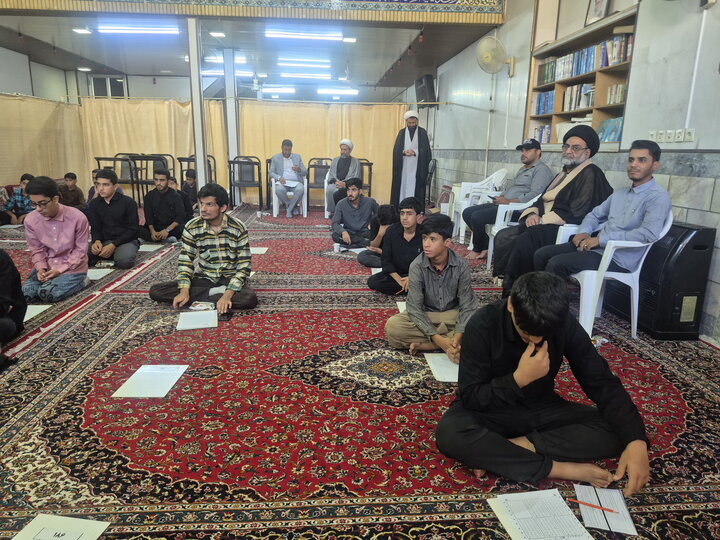 تصاویر/ آزمون ورودی مدارس علمیه منطقه کاشان