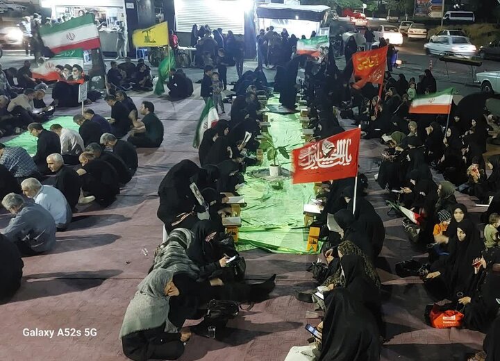 تصاویر/محفل انس با قرآن کریم در شهرستان مهاجران