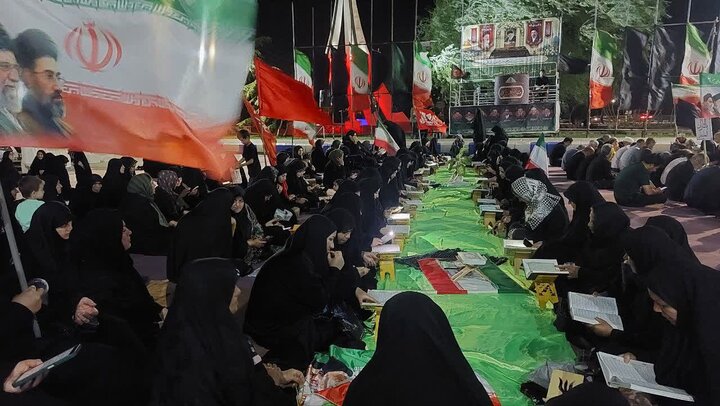 تصاویر/محفل انس با قرآن کریم در شهرستان مهاجران