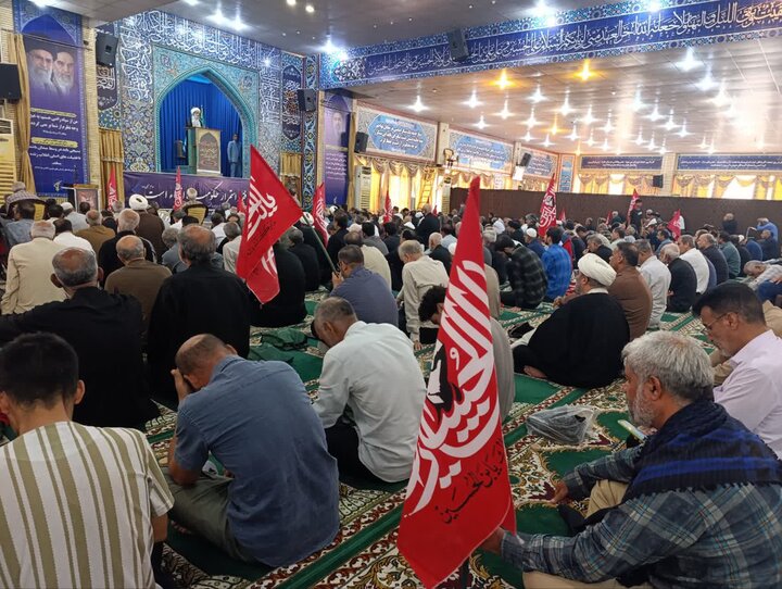 تصاویر/ آیین عبادی سیاسی نمازجمعه امروز شهر بوشهر