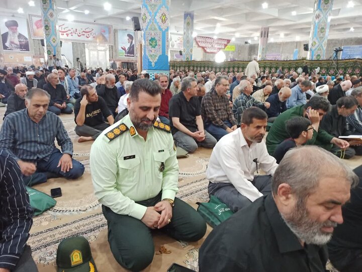 تصاویر/ نماز عبادی سیاسی جمعه کاشان