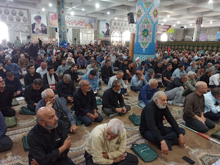 تصاویر/ نماز عبادی سیاسی جمعه کاشان