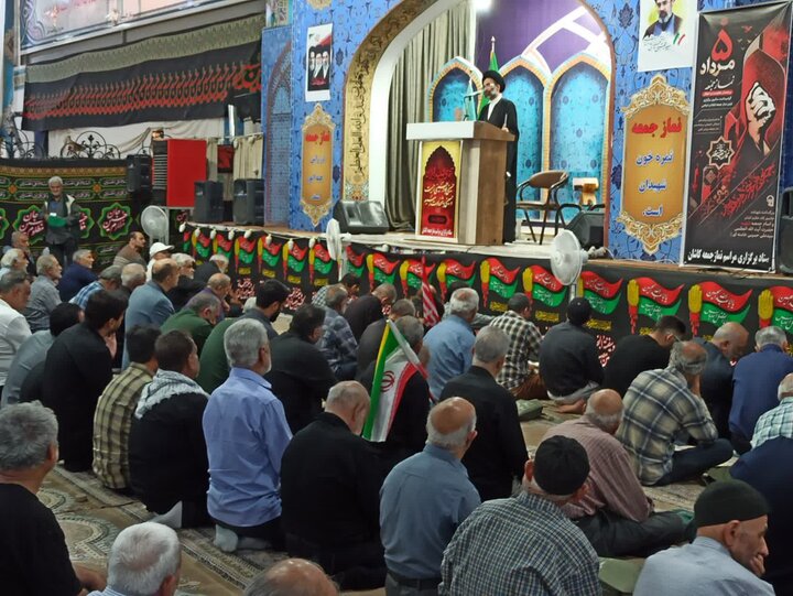 تصاویر/ نماز عبادی سیاسی جمعه کاشان
