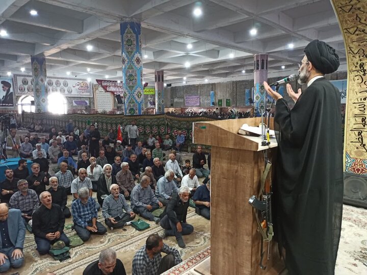 تصاویر/ نماز عبادی سیاسی جمعه کاشان