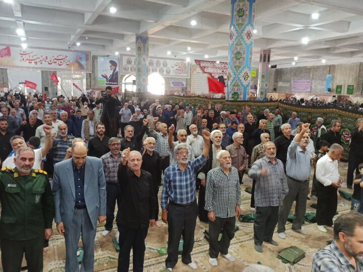 تصاویر/ نماز عبادی سیاسی جمعه کاشان