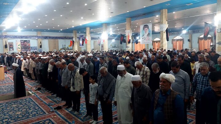تصاویر/ آیین عبادی سیاسی نماز جمعه شهرستان زابل