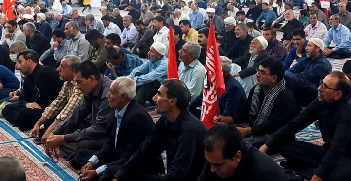 تصاویر/ آیین عبادی سیاسی نماز جمعه شهرستان زابل