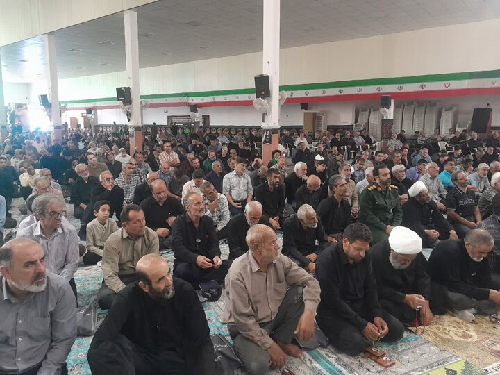 تصاویر/ نماز عبادی سیاسی جمعه آران وبیدگل