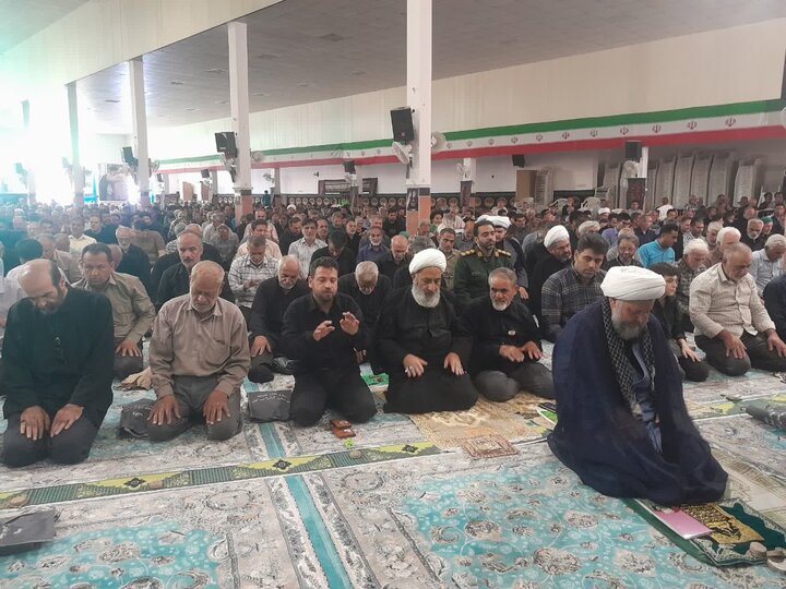 تصاویر/ نماز عبادی سیاسی جمعه آران وبیدگل