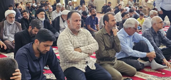 نمازجمعه امروز شهر کنگان به روایت تصاویر