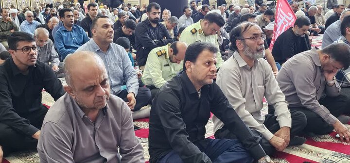 نمازجمعه امروز شهر کنگان به روایت تصاویر