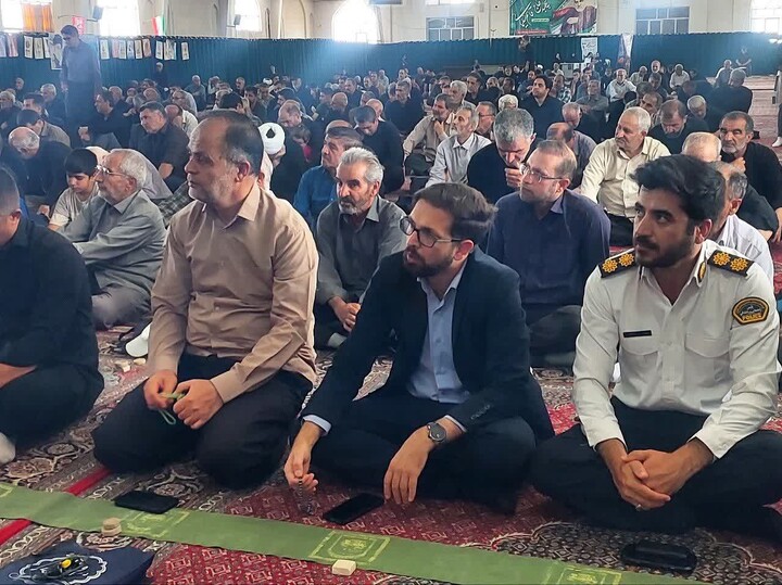 تصاویر/ اقامه نماز جمعه در شهر بهار