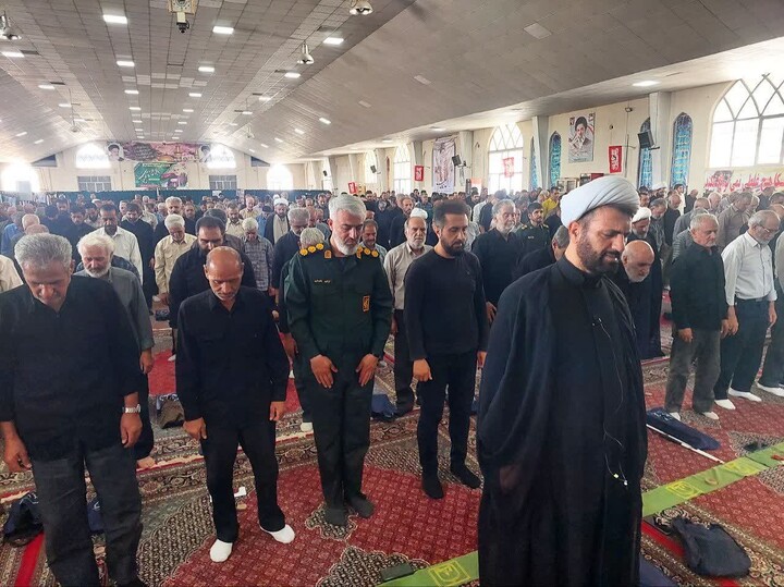 تصاویر/ اقامه نماز جمعه در شهر بهار