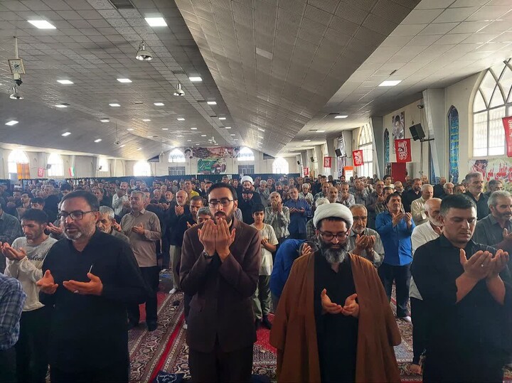 تصاویر/ اقامه نماز جمعه در شهر بهار