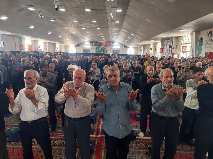 تصاویر/ اقامه نماز جمعه در شهر بهار