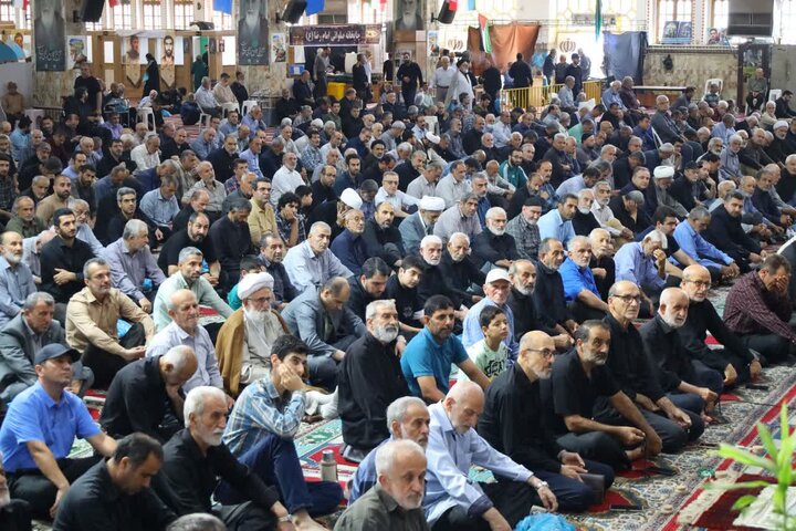تصاویر / نماز عبادی سیاسی جمعه در شهرستان ساری