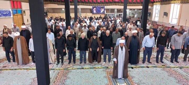 تصاویر/ آیین عبادی سیاسی نماز جمعه چایپاره