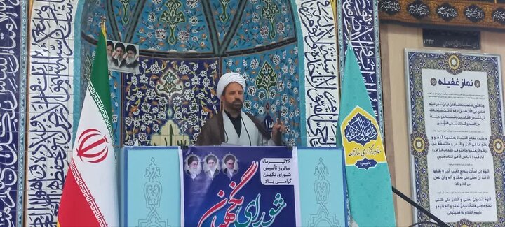 تصاویر/ آیین عبادی سیاسی نماز جمعه چایپاره