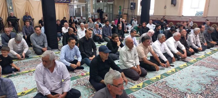 تصاویر/ آیین عبادی سیاسی نماز جمعه چایپاره