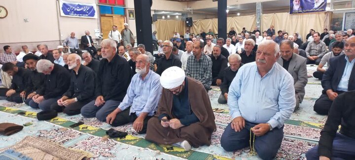 تصاویر/ آیین عبادی سیاسی نماز جمعه چایپاره