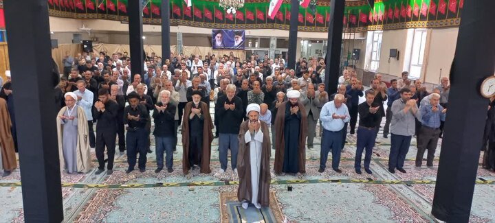 تصاویر/ آیین عبادی سیاسی نماز جمعه چایپاره