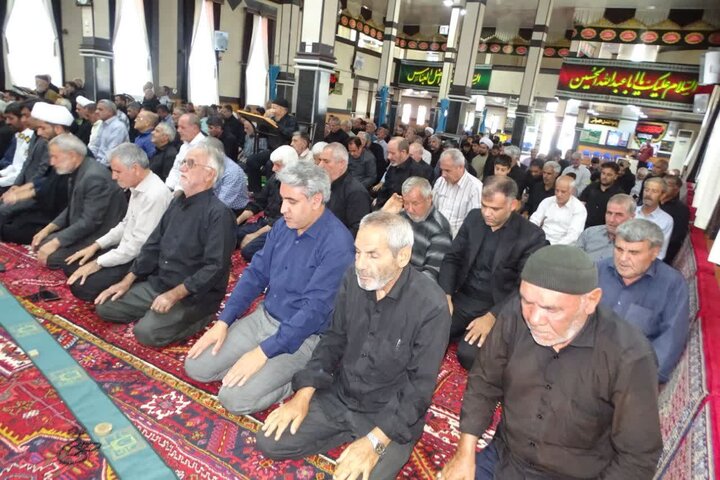 تصاویر/نماز جمعه امروز شهرستان چهاربرج