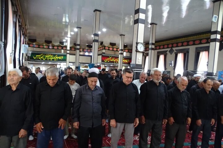 تصاویر/نماز جمعه امروز شهرستان چهاربرج