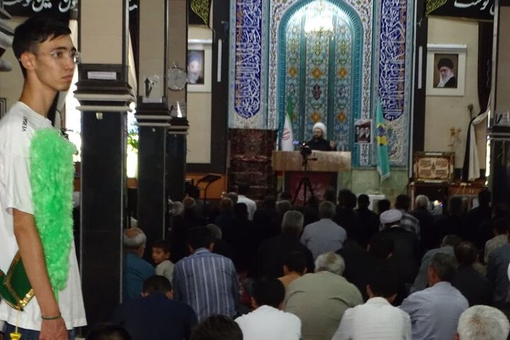 تصاویر/نماز جمعه امروز شهرستان چهاربرج