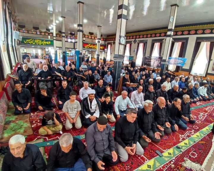 تصاویر/نماز جمعه امروز شهرستان چهاربرج