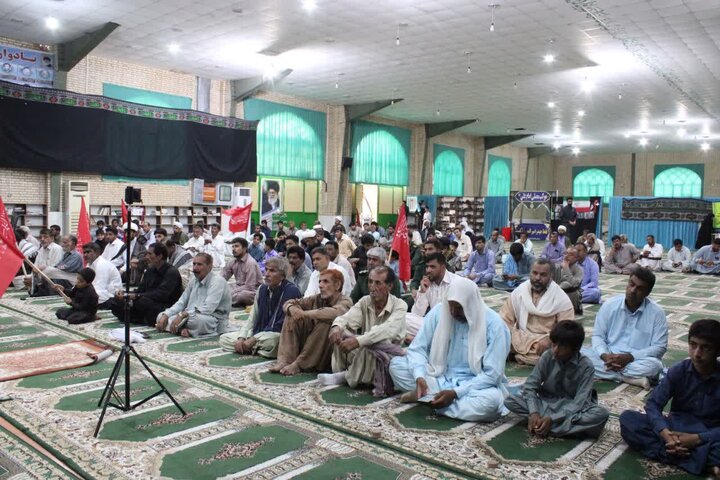 تصاویر/ آیین عبادی سیاسی نماز جمعه شهرستان دلگان