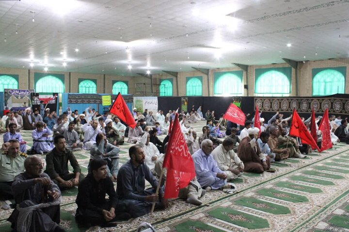 تصاویر/ آیین عبادی سیاسی نماز جمعه شهرستان دلگان