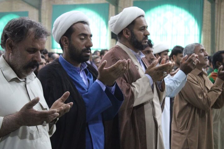 تصاویر/ آیین عبادی سیاسی نماز جمعه شهرستان دلگان