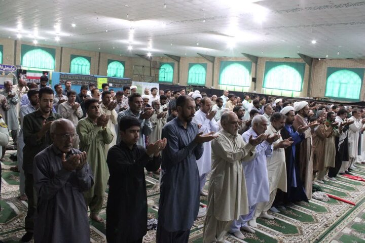 تصاویر/ آیین عبادی سیاسی نماز جمعه شهرستان دلگان