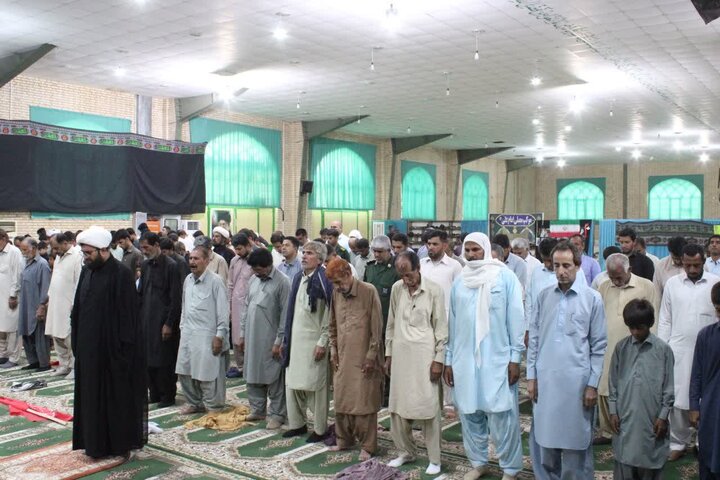 تصاویر/ آیین عبادی سیاسی نماز جمعه شهرستان دلگان
