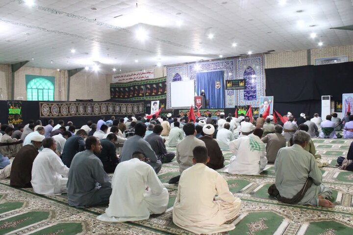 تصاویر/ آیین عبادی سیاسی نماز جمعه شهرستان دلگان