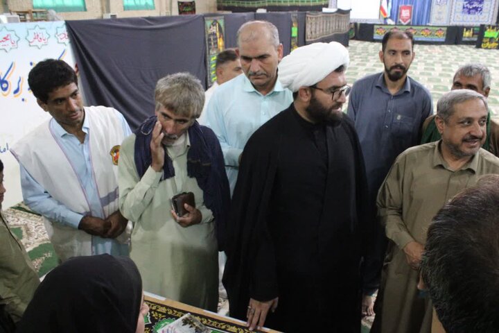 تصاویر/ آیین عبادی سیاسی نماز جمعه شهرستان دلگان