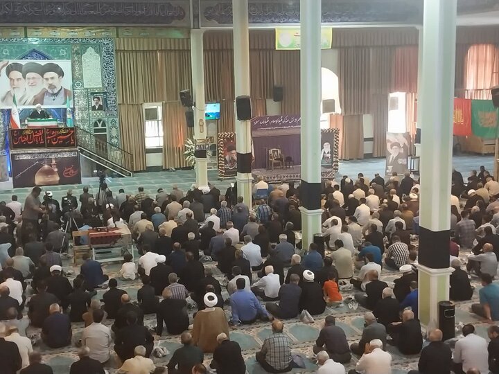 تصاویر/ نماز عبادی سیاسی جمعه این هفته شهرستان میاندوآب