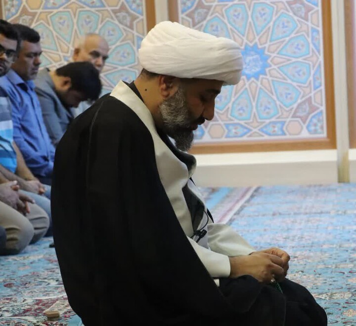 نماز جمعه خارگ به روایت تصویر