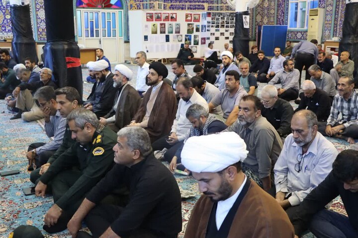 نماز جمعه خارگ به روایت تصویر