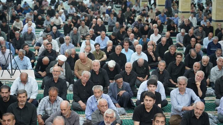 تصاویر/ حضور پر شور مردم دارالمومنین خوی در اقامه آیین عبادی سیاسی نماز جمعه