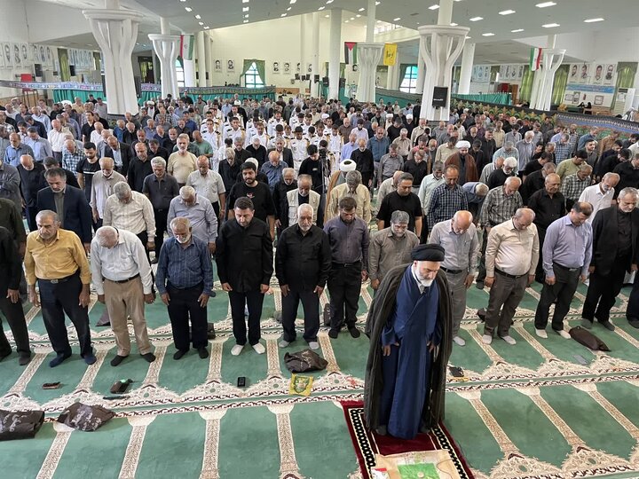 تصاویر/ نماز جمعه شهرستان نوشهر