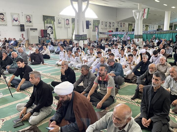تصاویر/ نماز جمعه شهرستان نوشهر