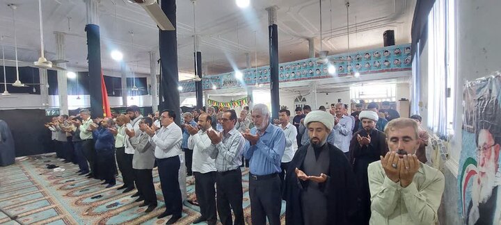 تصاویر/ اقامه نمازجمعه شهر نودژ