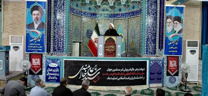 تصاویر/ اقامه نمازجمعه شهر انار