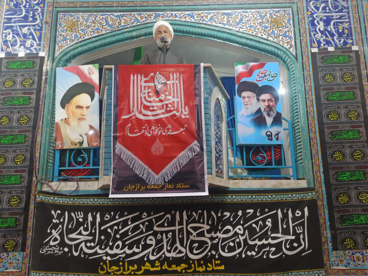 نماز جمعه برازجان به روایت تصویر